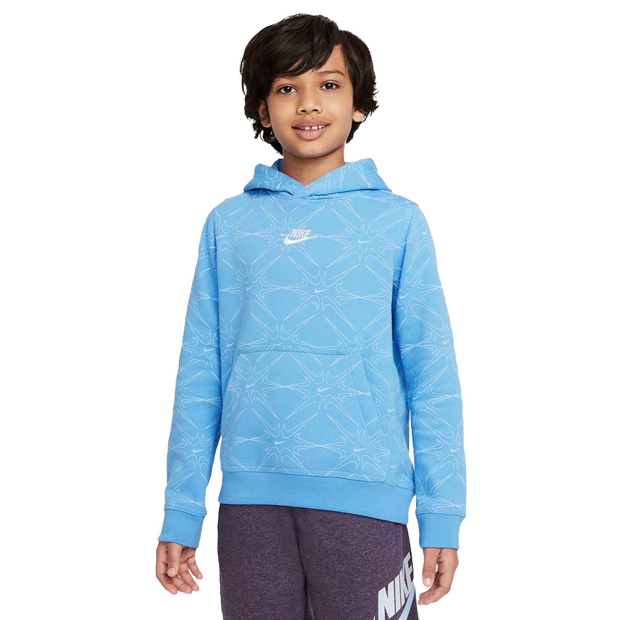 University blue hoodie discount nike